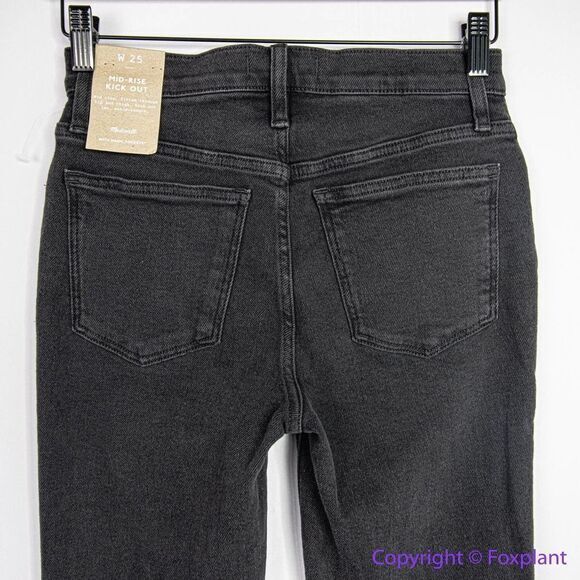 NEW Madewell Kick Out Crop Jeans in Starkey Wash, 25 - Picture 8 of 15